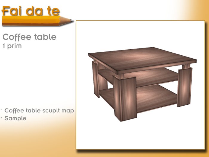 Fai da Te - Coffee table