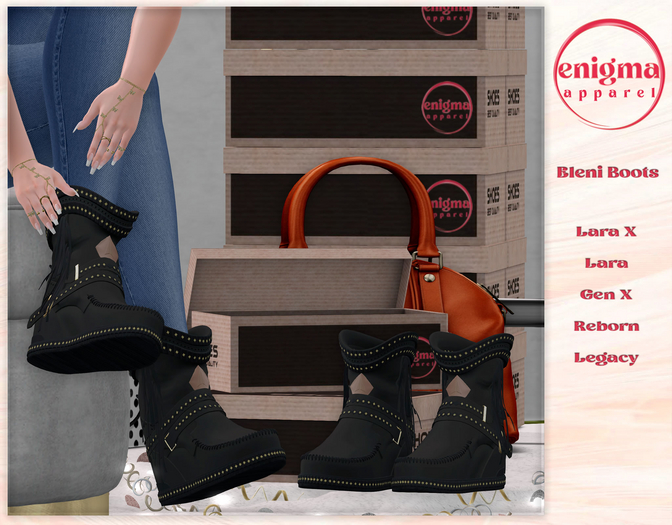 Enigma Apparel - Eleni Boots