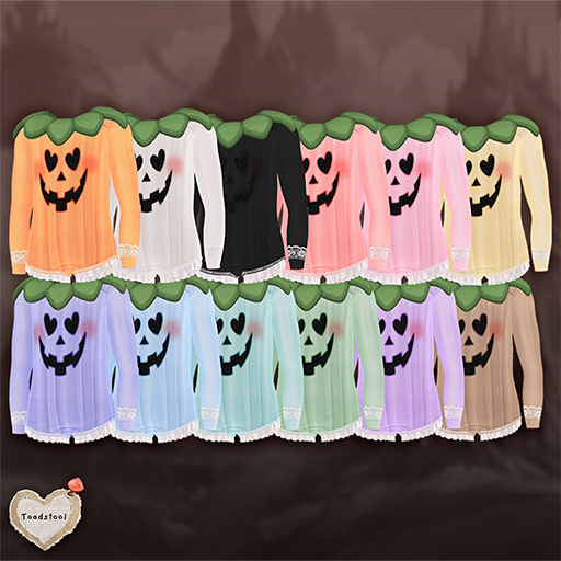 Toadstool . Pumpkin Outfit . Plain . Box