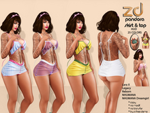 *ZD* Pandora skirt & Top 