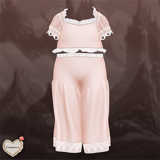 Toadstool . Bubble Outfit . Cream