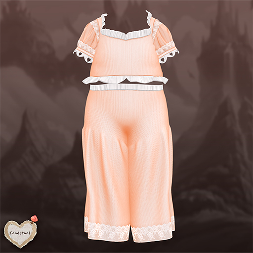 Toadstool . Bubble Outfit . Orange