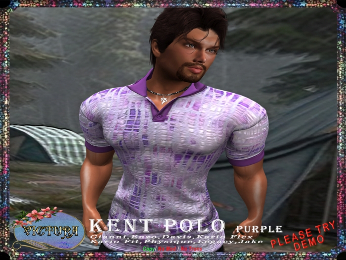 Kent Purple Polo 