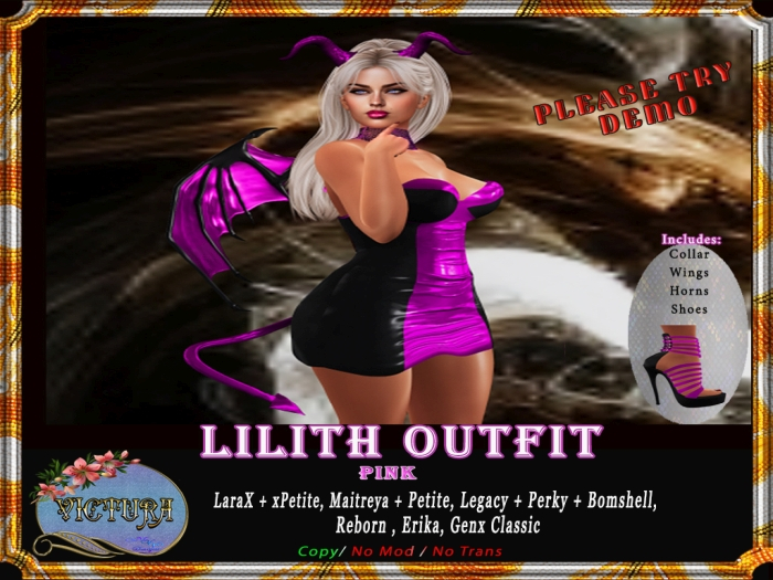 Lilith Pink Outfit 