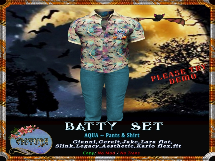 Batty Aqua   