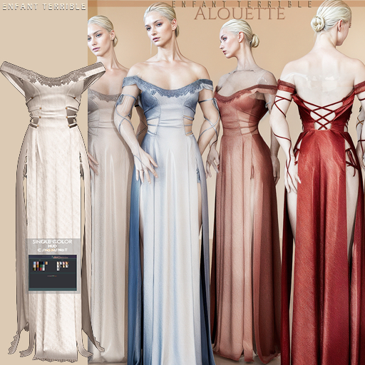 .ET. Alouette Dress  (add me!) Creme