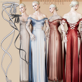 .ET. Alouette Arm Ribbons (add me!) White
