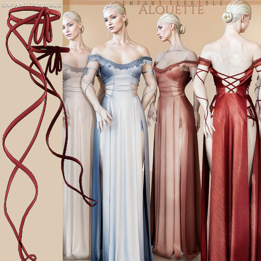 .ET. Alouette Arm Ribbons (add me!) Red