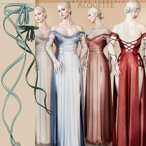.ET. Alouette Arm Ribbons (add me!) Mint