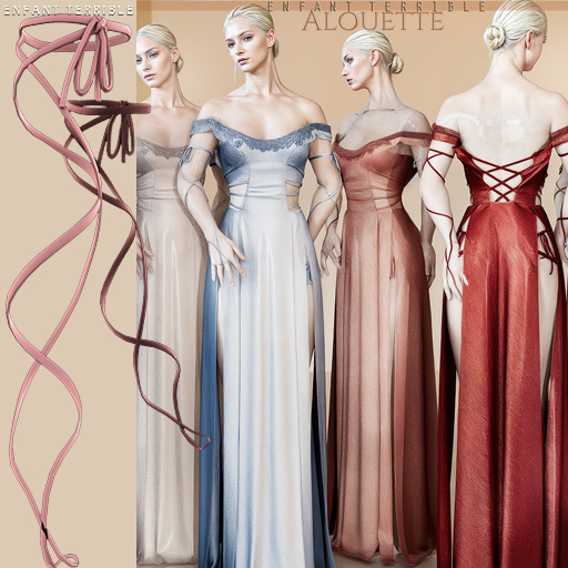 .ET. Alouette Arm Ribbons (add me!) BB_Pink