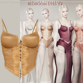 .ET. Bedroom Eyes V2 Top (add me!) Mustard