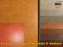 PBR & Legacy Leather Warm Neutrals & Ambers