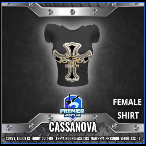 {PW} Swag Box - T-Shirt  - Christian Cassanova (Female))