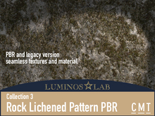 LL Rock Lichened Pattern PBR (coll3) Full Perm