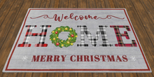 Welcome Home Christmas Rug