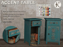 KOPFKINO - Accent Table - Blue