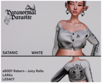 {Pa.Pa} Satanic Sweater - White