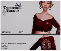 {Pa.Pa} Satanic Sweater - Red
