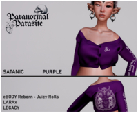 {Pa.Pa} Satanic Sweater - Purple