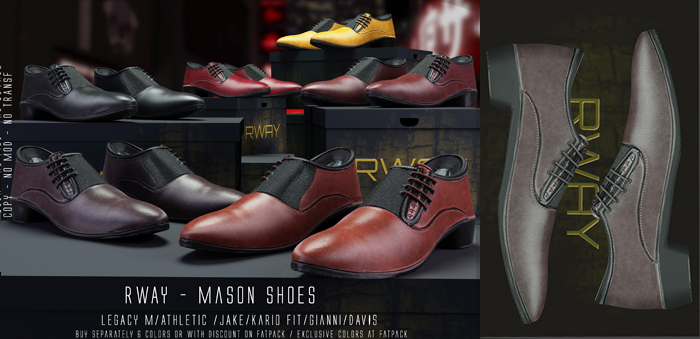 RWAY - Mason Shoes  Walnut