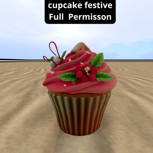 "MB" cupcake festive  FP
