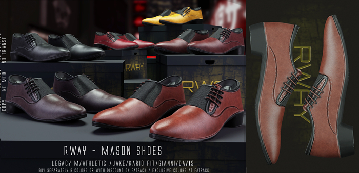 RWAY - Mason Shoes  Chestnut