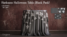 - Legna - Harkness Halloween Table (Black Pack) 
