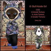 :E: Skulls Hoodie Set