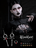 -SU!- Bloodlust Earrings & Septum Set