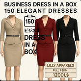 Business Dress In a Box 150 Dresses