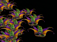 Mardi Gras poofer 2