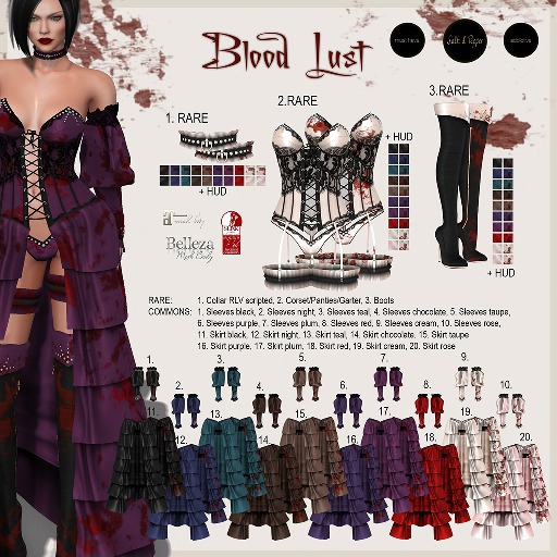 S&P Blood Lust Collar RARE 