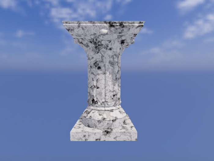 Pillar  v_003   - MESH - FULL PERM