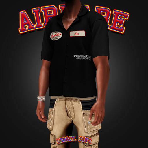 AxH - Doc's Navy Rabbits P&R Services Workshirt