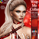 Ella's - Wrap Me Collar Silk Solid