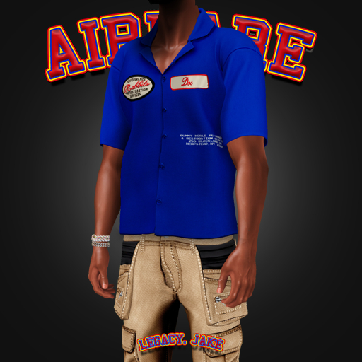 AxH - Doc's Blue Rabbits P&R Services Workshirt