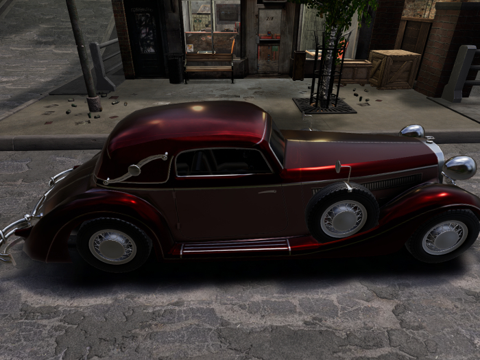 Vintage - 1935 Car Red v2 - 2025(display) boxed