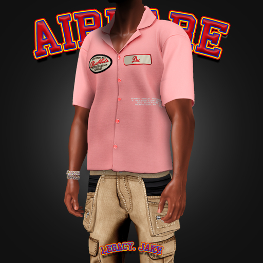AxH - Doc's Pink Rabbits P&R Services Workshirt