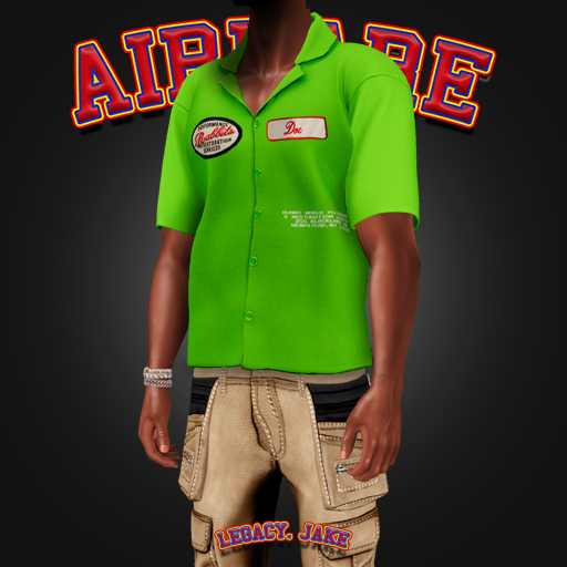 AxH - Doc's Lime Rabbits P&R Services Workshirt