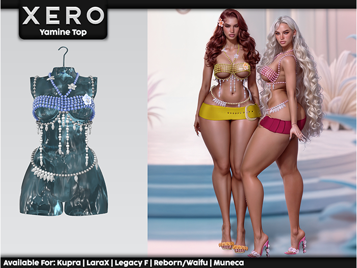 [XERO] Yasmine Top (Blue)