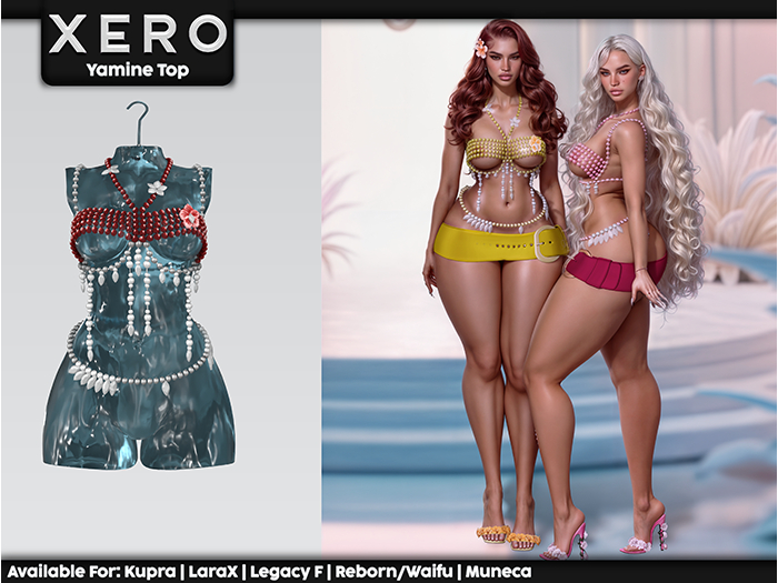 [XERO] Yasmine Top (Red)