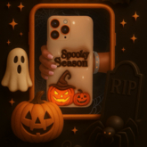 "Spooky Season" Halloween Phone