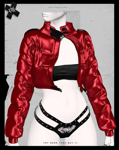 -Oui- Soulshade Puffer RED