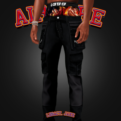 AxH - Tatum Black Utility Workpants