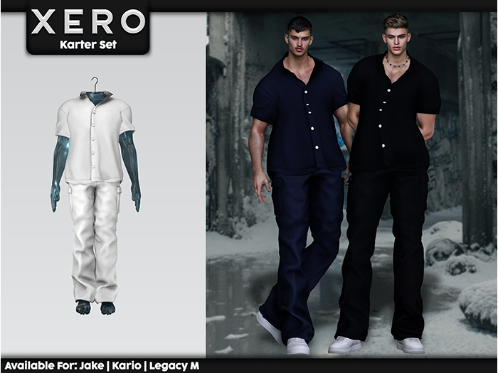 [XERO] Karter Set (White)