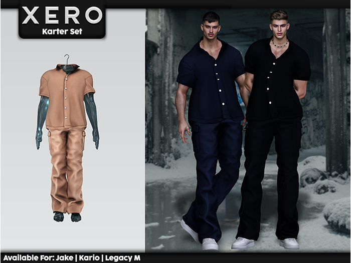 [XERO] Karter Set (Tan)