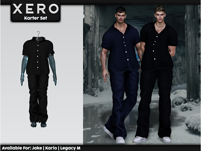 [XERO] Karter Set (Black)