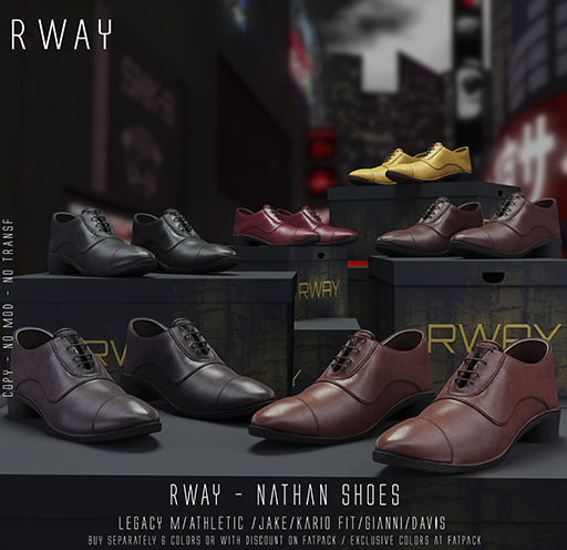 RWAY - Nathan Shoes Fatpack