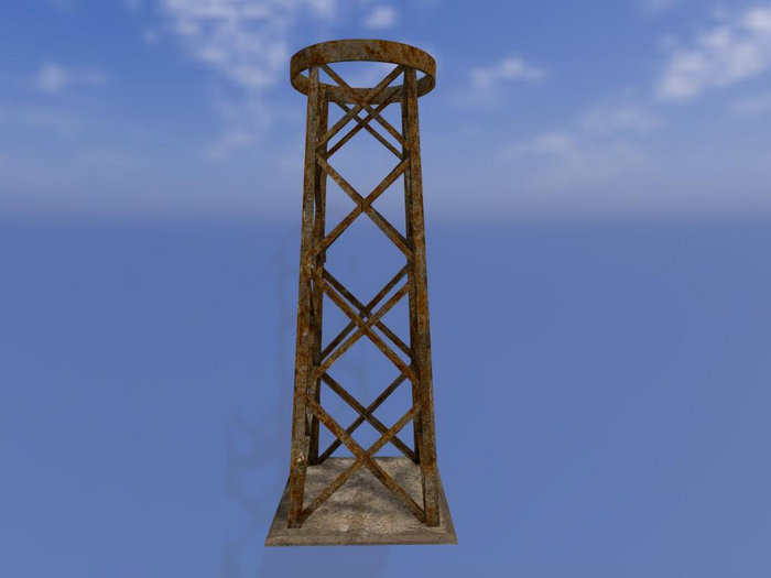 Metal tower  - MESH - FULL PERM