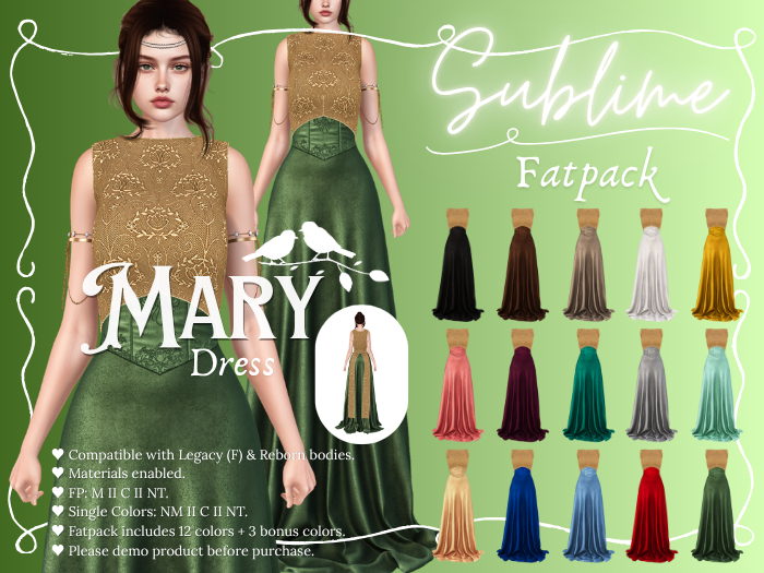 Sublime :: Mary Dress (Fatpack)